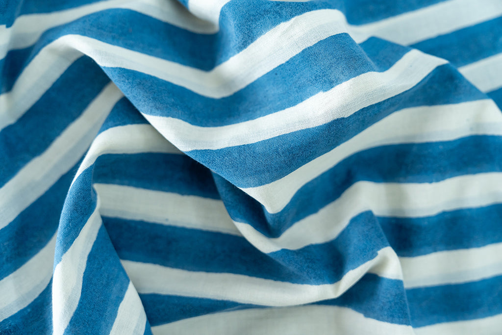 Azo free dye, hand woven cotton fabric.