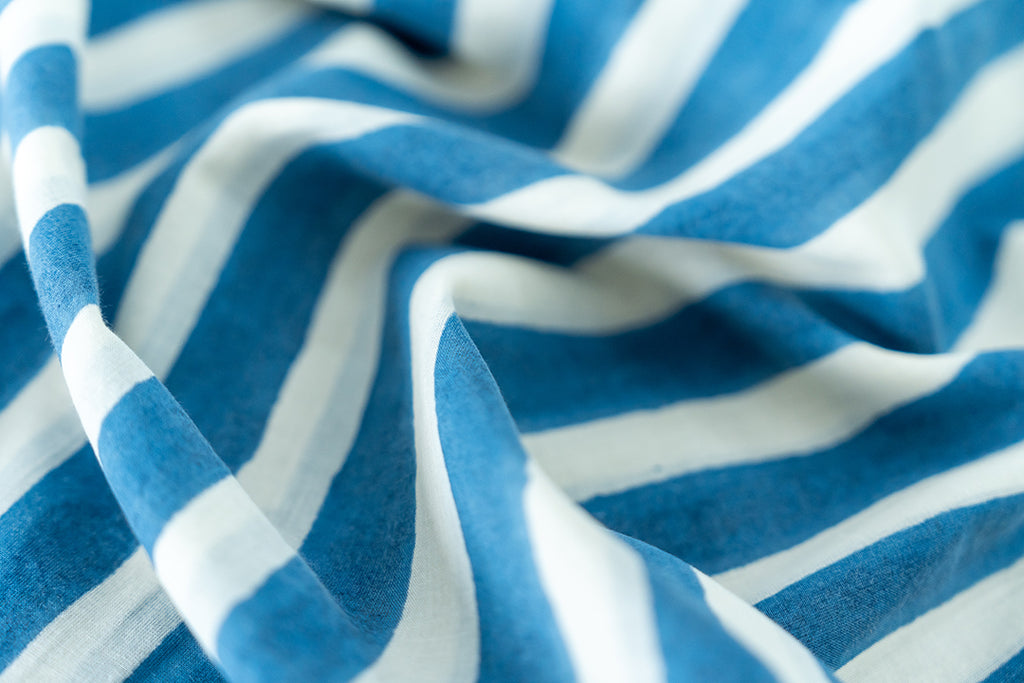 Azo free dye, hand woven cotton fabric.